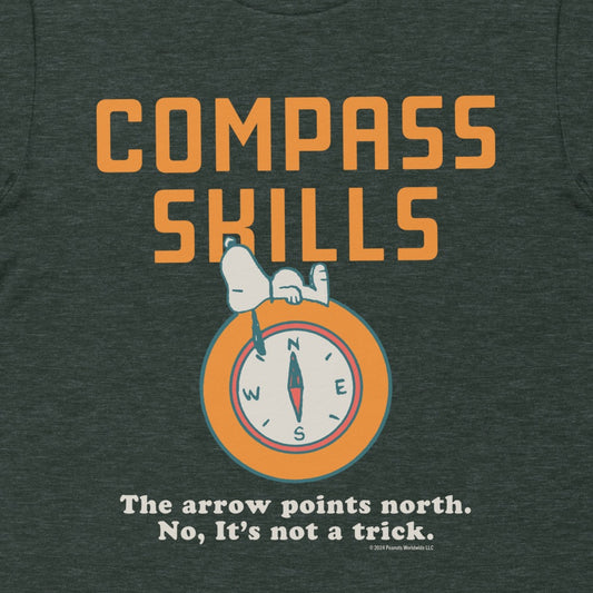 Snoopy Compass Skills T-Shirt-1