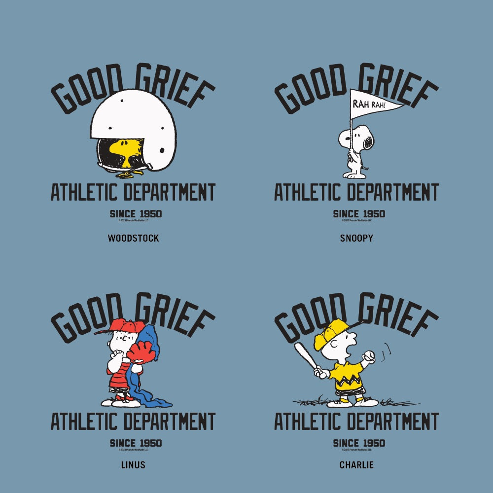 Choose Your Favorite Character Good Grief Athletic Department Customized Adult T-Shirt