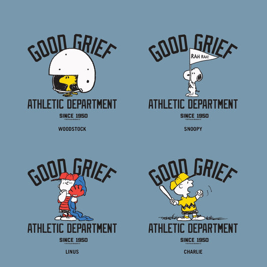Choose Your Favorite Character Good Grief Athletic Department Customized Adult T-Shirt-1