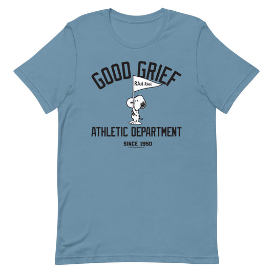 Choose Your Favorite Character Good Grief Athletic Department Customized Adult T-Shirt-0