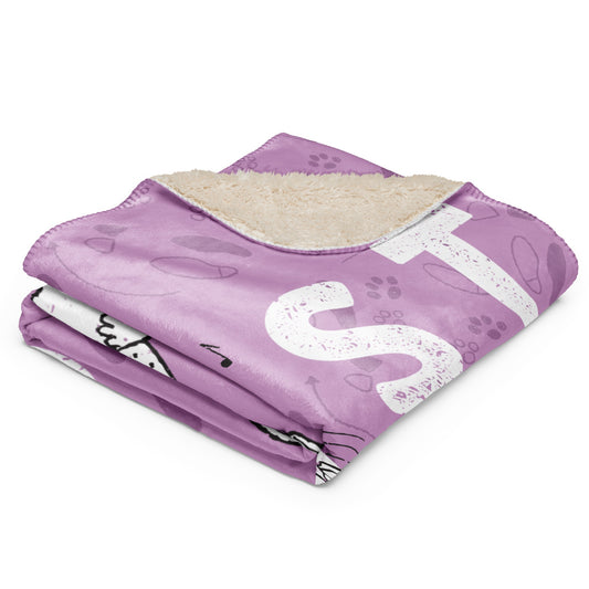 Peanuts Just Keep Dancing Sherpa Blanket-4