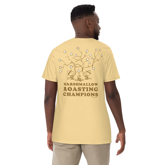 Marshmellow Roasting Champions Comfort Colors T-Shirt-4