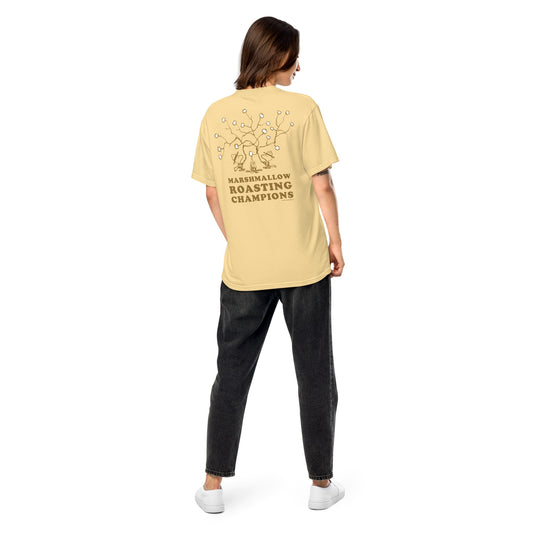 Marshmellow Roasting Champions Comfort Colors T-Shirt-6