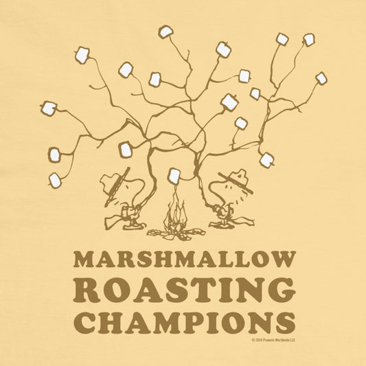 Marshmellow Roasting Champions Comfort Colors T-Shirt-1