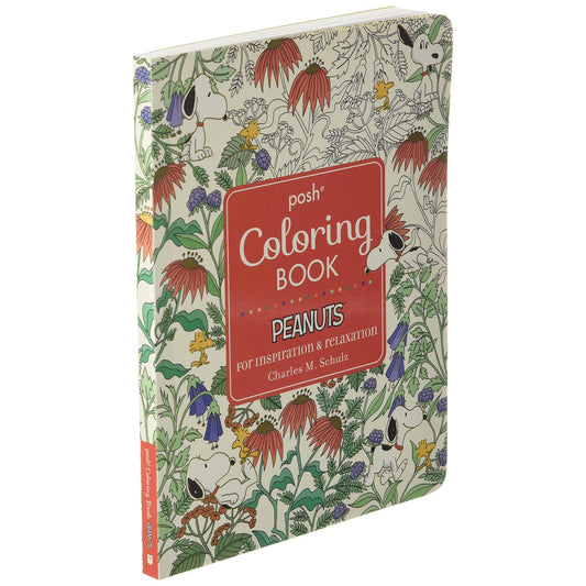Posh Adult Coloring Book: Peanuts for Inspiration & Relaxation-3