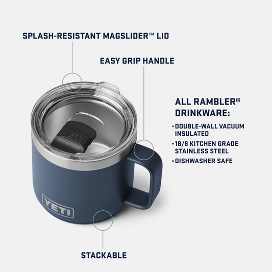 Peanuts x Yeti® Rambler 14oz Stackable Mug with Lid-3