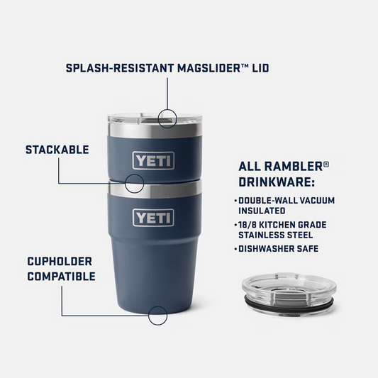 Peanuts x Yeti® Rambler 16oz Stackable Cup with Lid-3