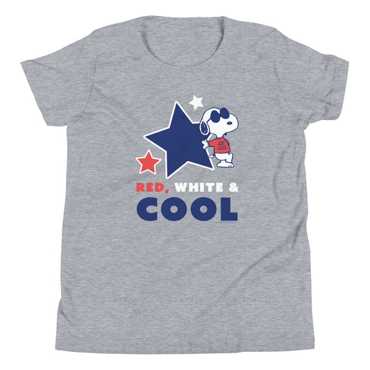 Joe Cool Red, White & Cool Kids T-Shirt-0