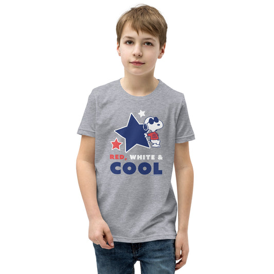 Joe Cool Red, White & Cool Kids T-Shirt-2