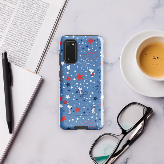 Snoopy Sports and Stars Samsung Case-1