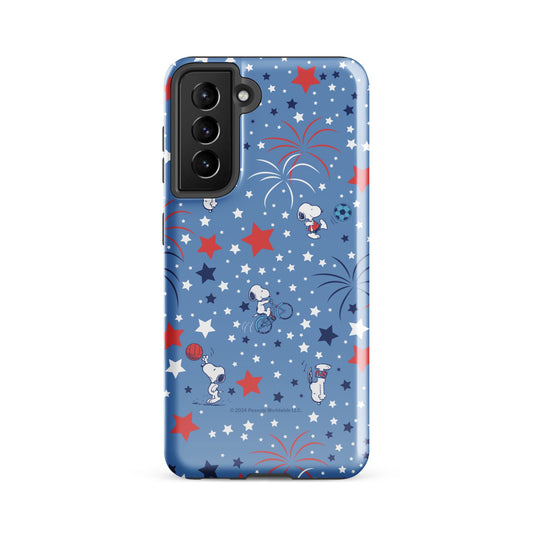Snoopy Sports and Stars Samsung Case-15