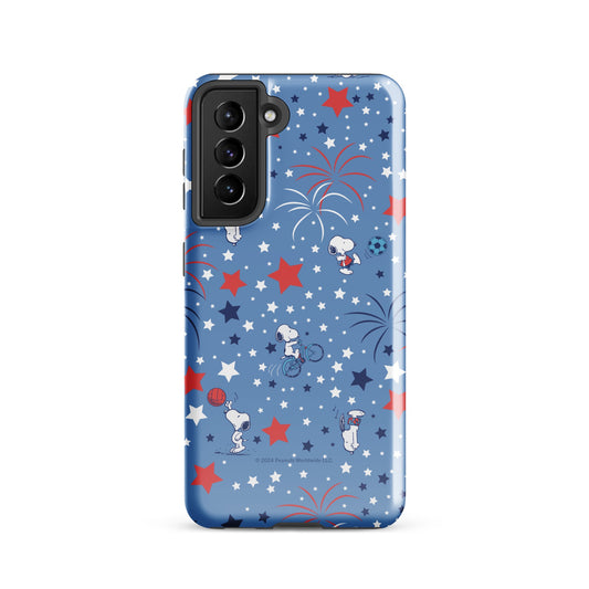 Snoopy Sports and Stars Samsung Case-12
