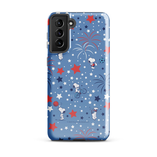 Snoopy Sports and Stars Samsung Case-18