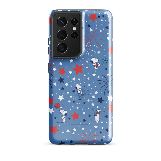 Snoopy Sports and Stars Samsung Case-21