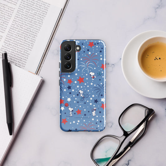 Snoopy Sports and Stars Samsung Case-25