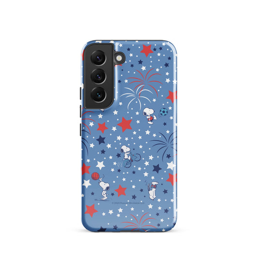 Snoopy Sports and Stars Samsung Case-24