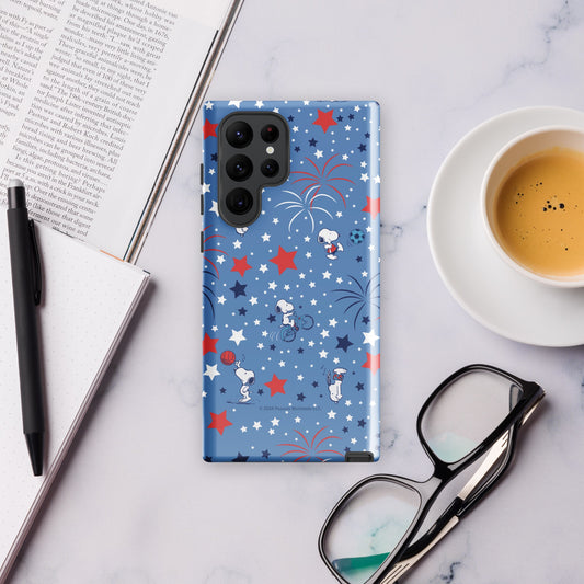 Snoopy Sports and Stars Samsung Case-31