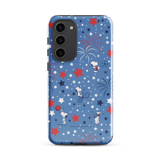 Snoopy Sports and Stars Samsung Case-36