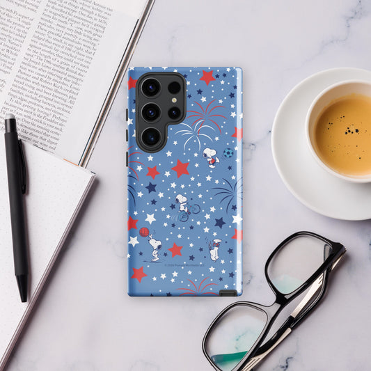 Snoopy Sports and Stars Samsung Case-40