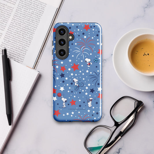 Snoopy Sports and Stars Samsung Case-46
