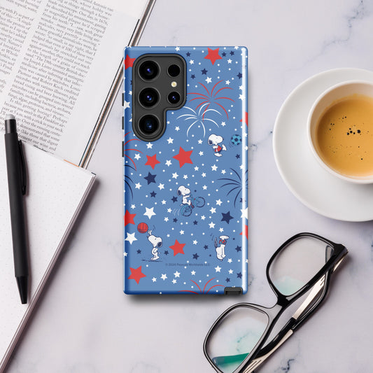 Snoopy Sports and Stars Samsung Case-49
