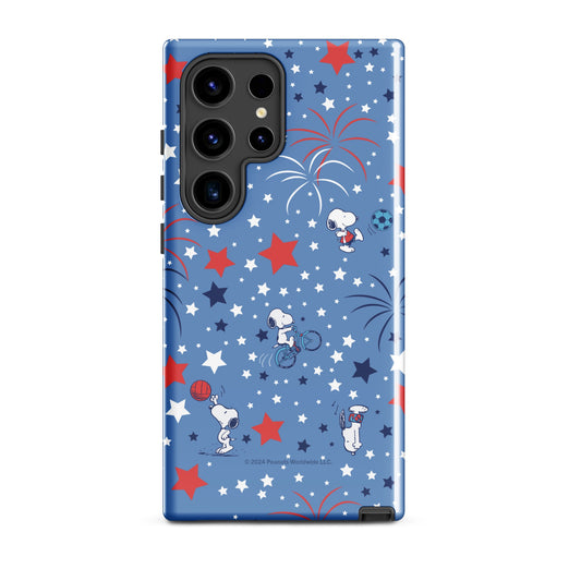 Snoopy Sports and Stars Samsung Case-48