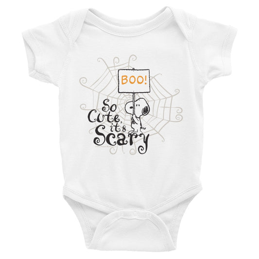 Peanuts So Cute It's Scary Baby Bodysuit-0