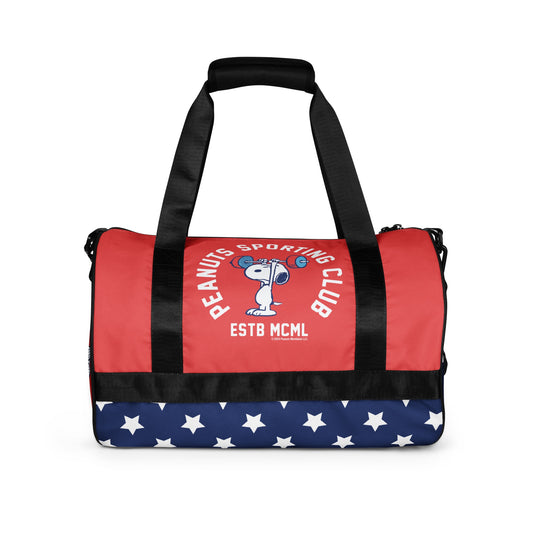 Snoopy Sports Club Gym Bag-1