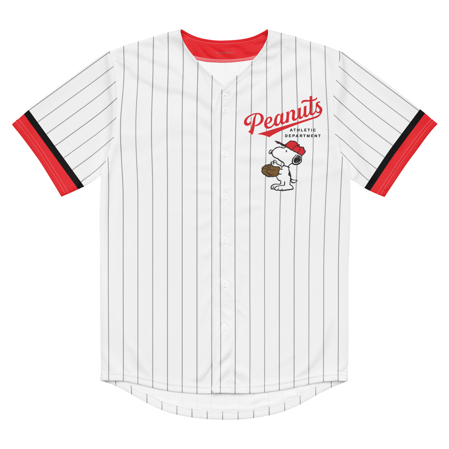 Peanuts Snoopy Personalized Baseball Jersey