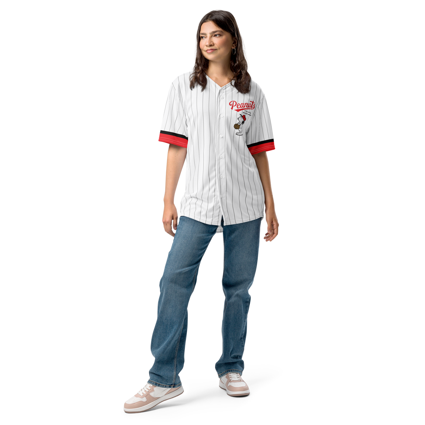 Peanuts Snoopy Personalized Baseball Jersey