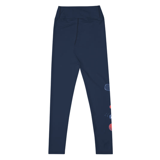Snoopy Sports Yoga Leggings-1