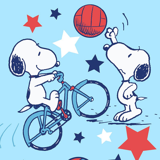 Snoopy Sports Beach Towel-1