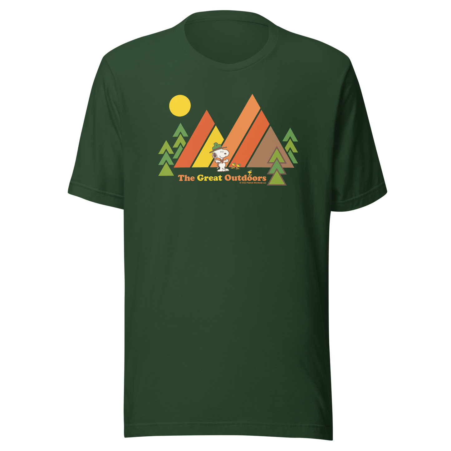 Beagle Scout The Great Outdoors Adult T-Shirt