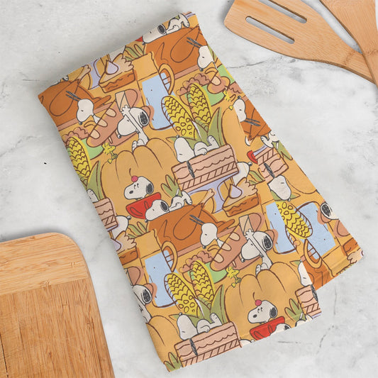 Peanuts Turkey Kitchen Towel-0