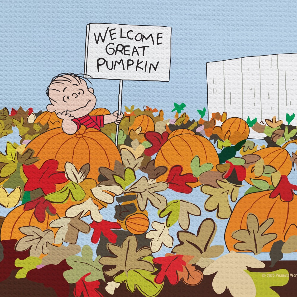 It's the Great Pumpkin, Charlie Brown Welcome Great Pumpkin! Kitchen Towel