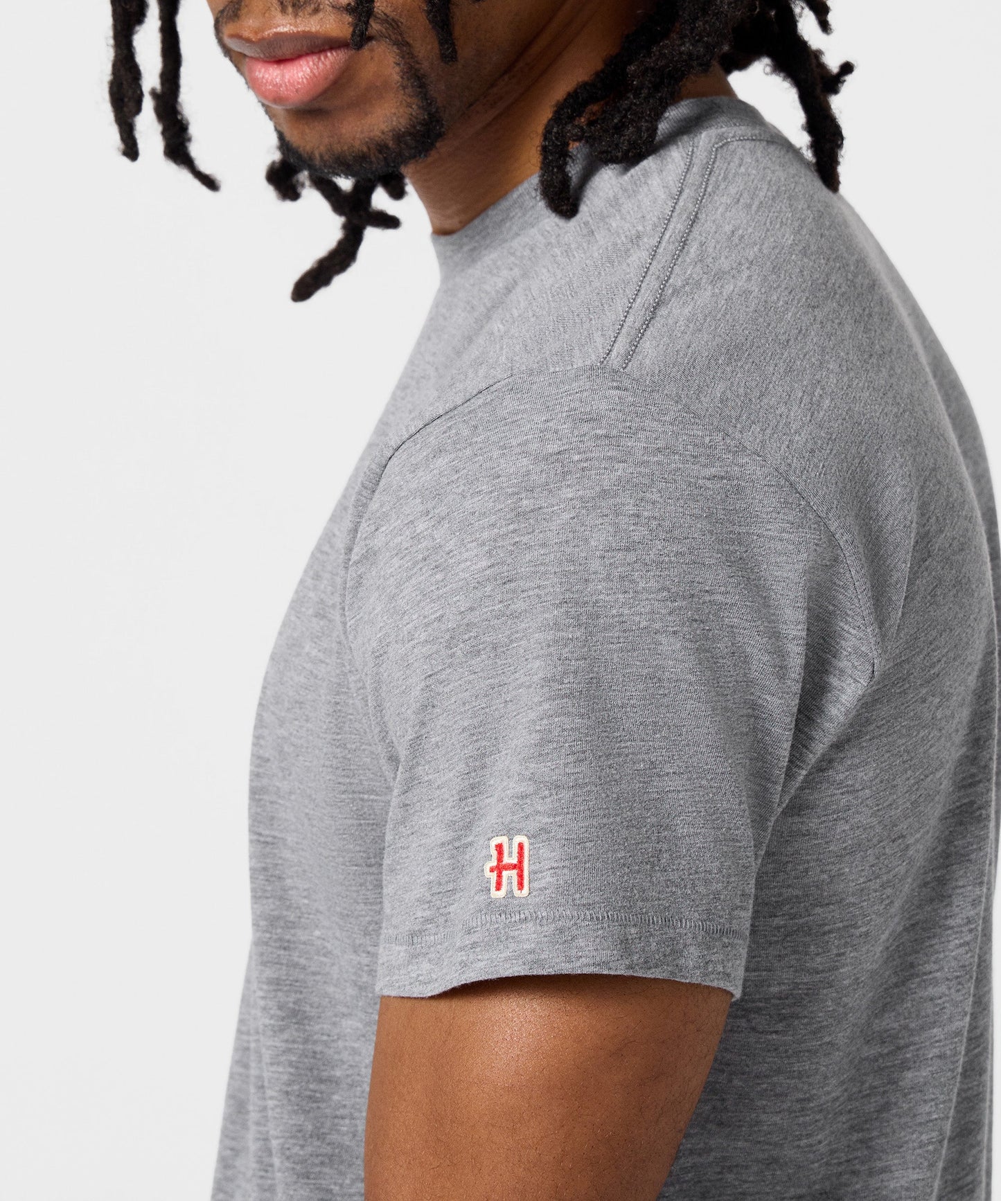 Folded view of the grey Snoopy Italy soccer t-shirt ready for gifting