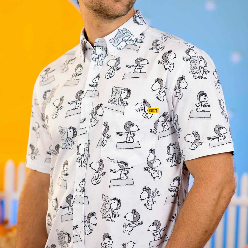 Peanuts x RSVLTS The Flying Ace Short Sleeve Shirt
