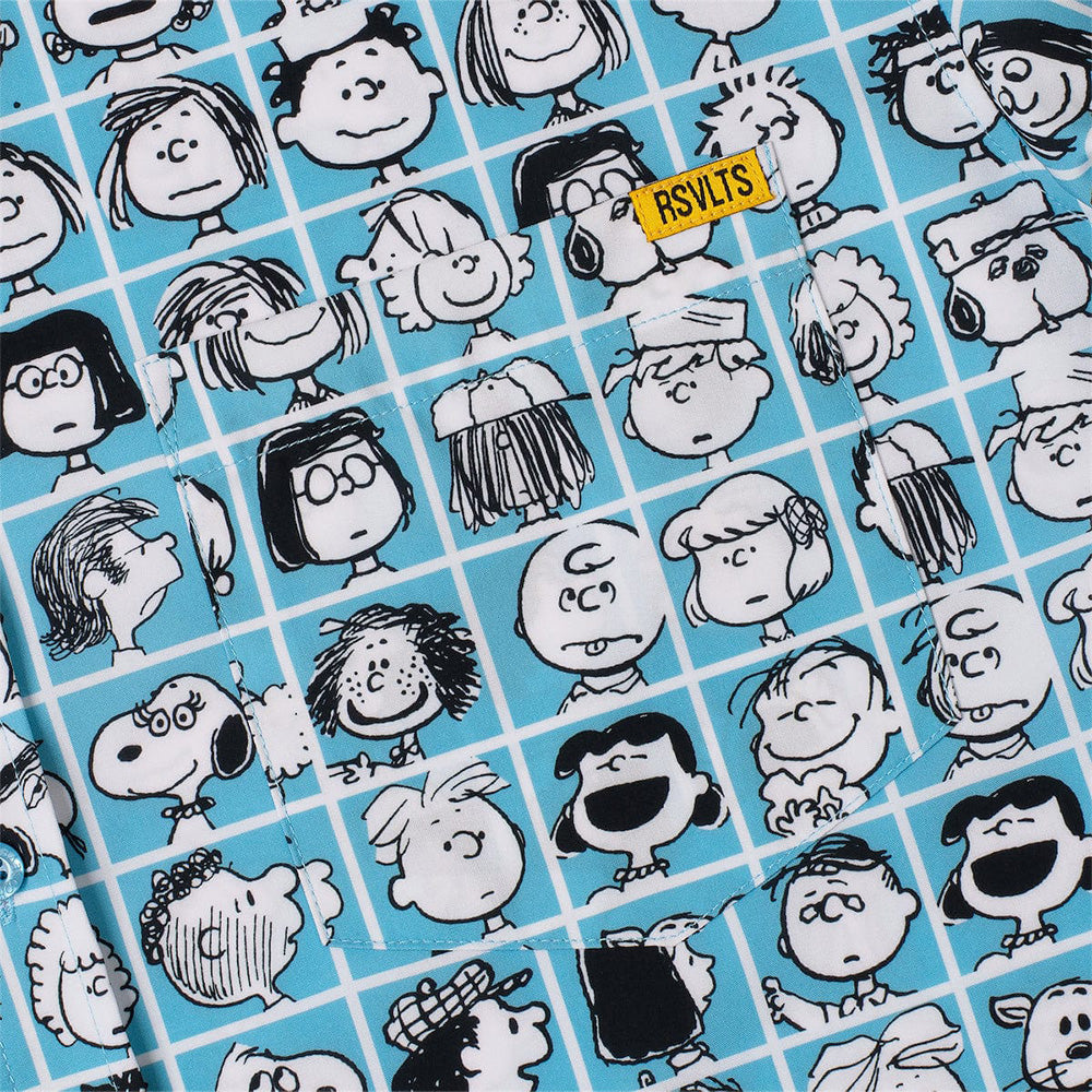 Peanuts "The Peanut Gallery" RSVLTS Short Sleeve Shirt