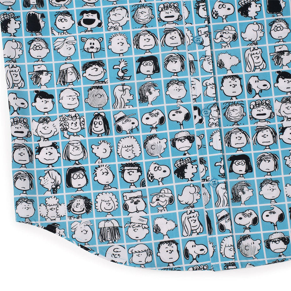Peanuts "The Peanut Gallery" RSVLTS Short Sleeve Shirt
