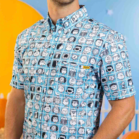 Peanuts x RSVLTS The Peanut Gallery Short Sleeve Shirt-1