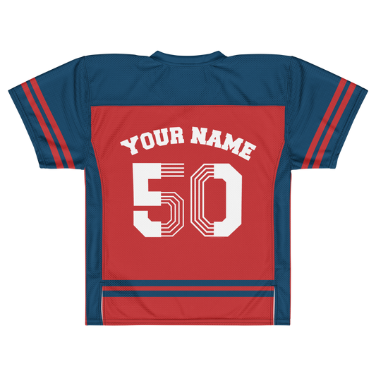 Peanuts Personalized Football Jersey Snoopy