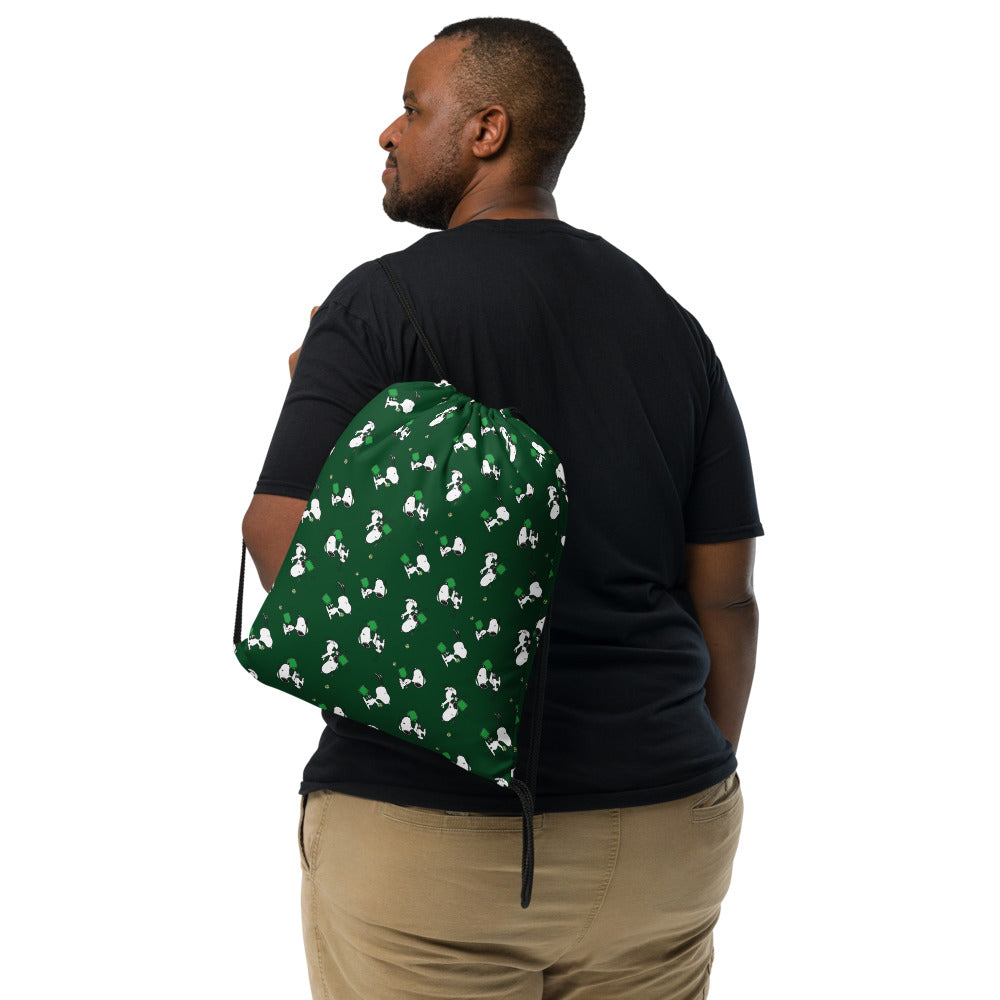 Peanuts Pickleball Drawstring Bag