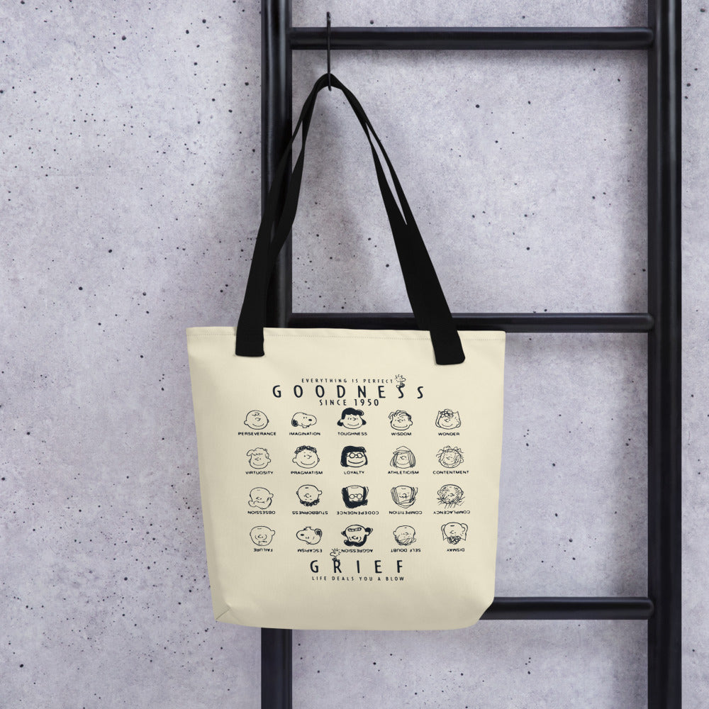 Peanuts Goodness Grief Tote Bag