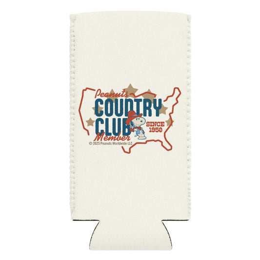 Peanuts Country Club Member Can Cooler Regular 12 oz-7