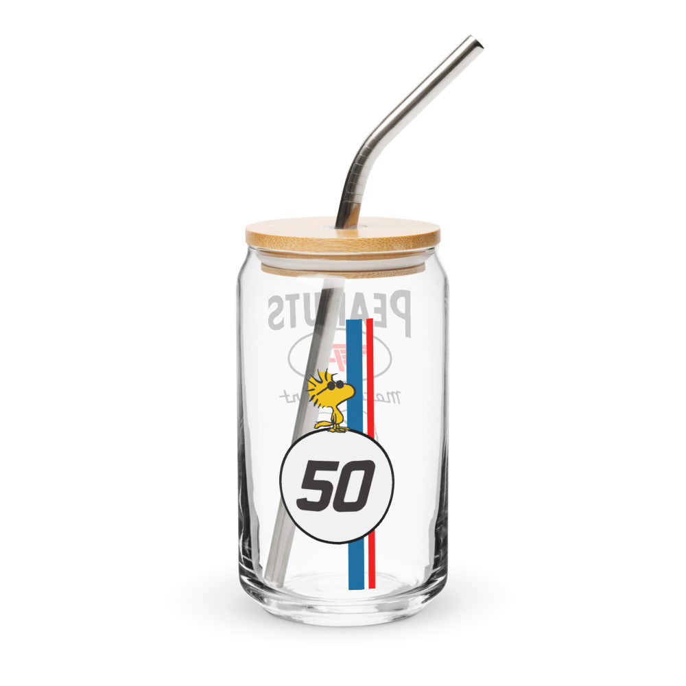 Peanuts Motorsport Can-Shaped Glass