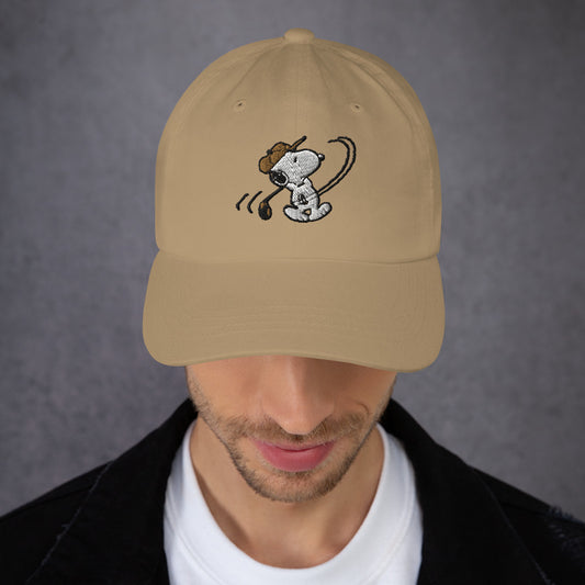 Peanuts Golf Embroidered Hat-1