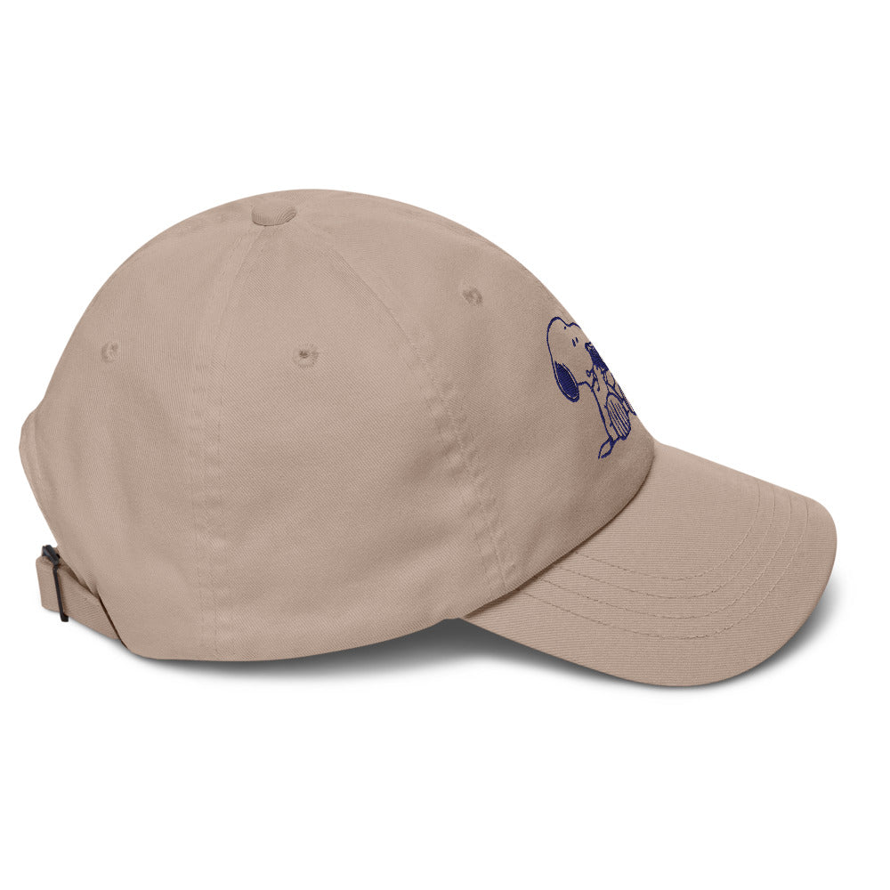 Peanuts Camera Embroidered Dad Hat