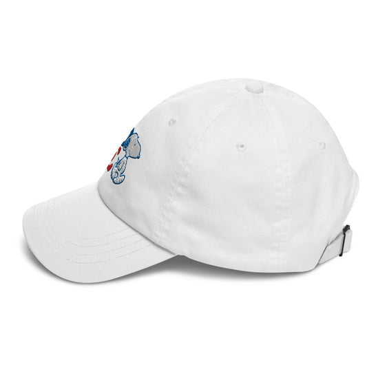 Peanuts Snoopy Vote Embroidered Dad Hat-4