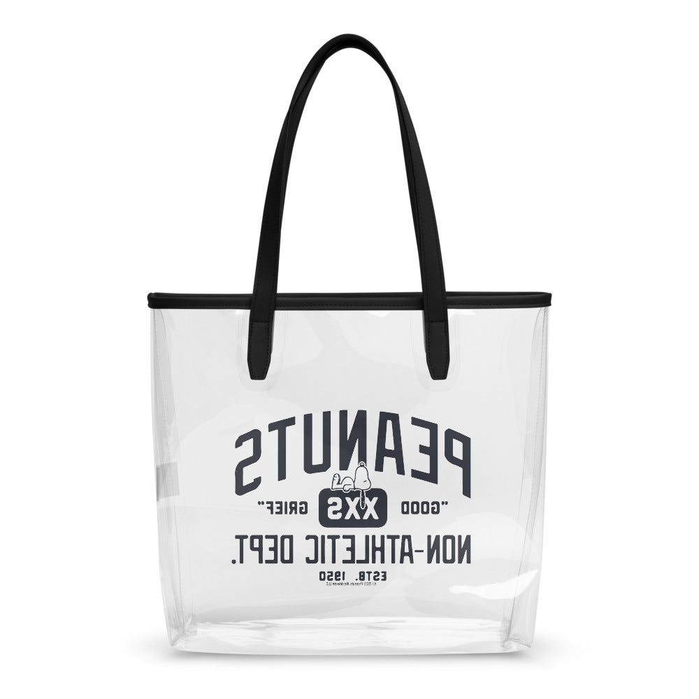 Peanuts Non Athletic Department Clear Tote Bag