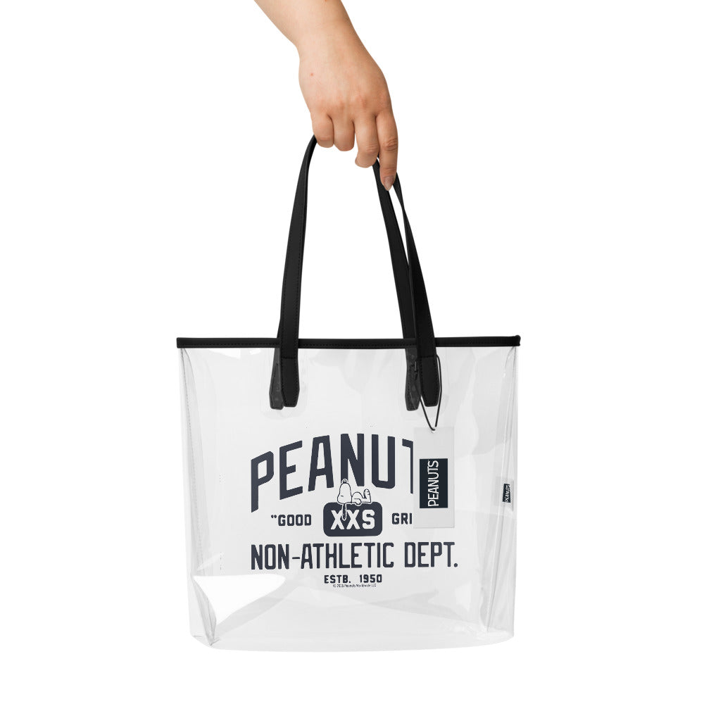 Peanuts Non Athletic Department Clear Tote Bag